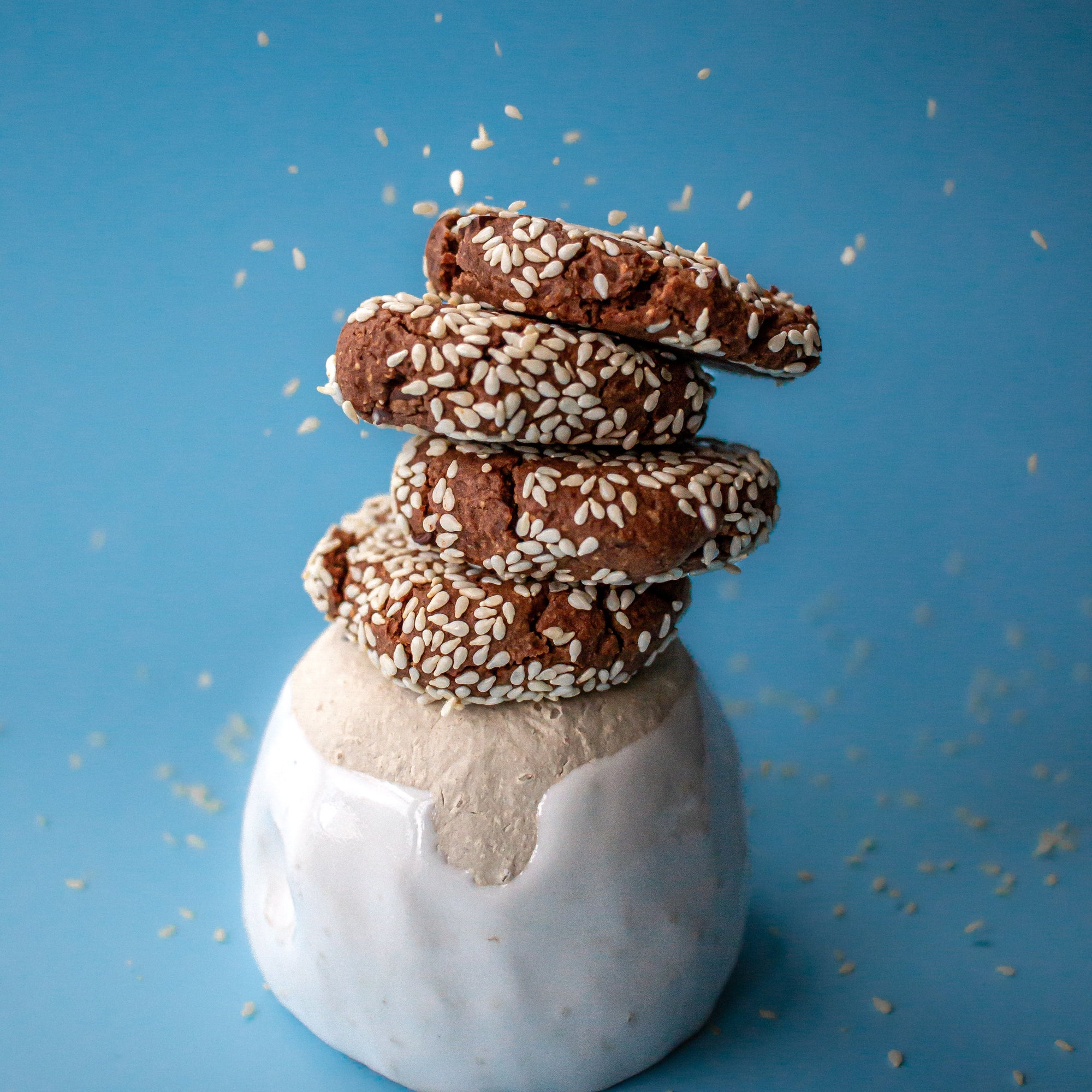 Cacao Bloom Tahini Cookies