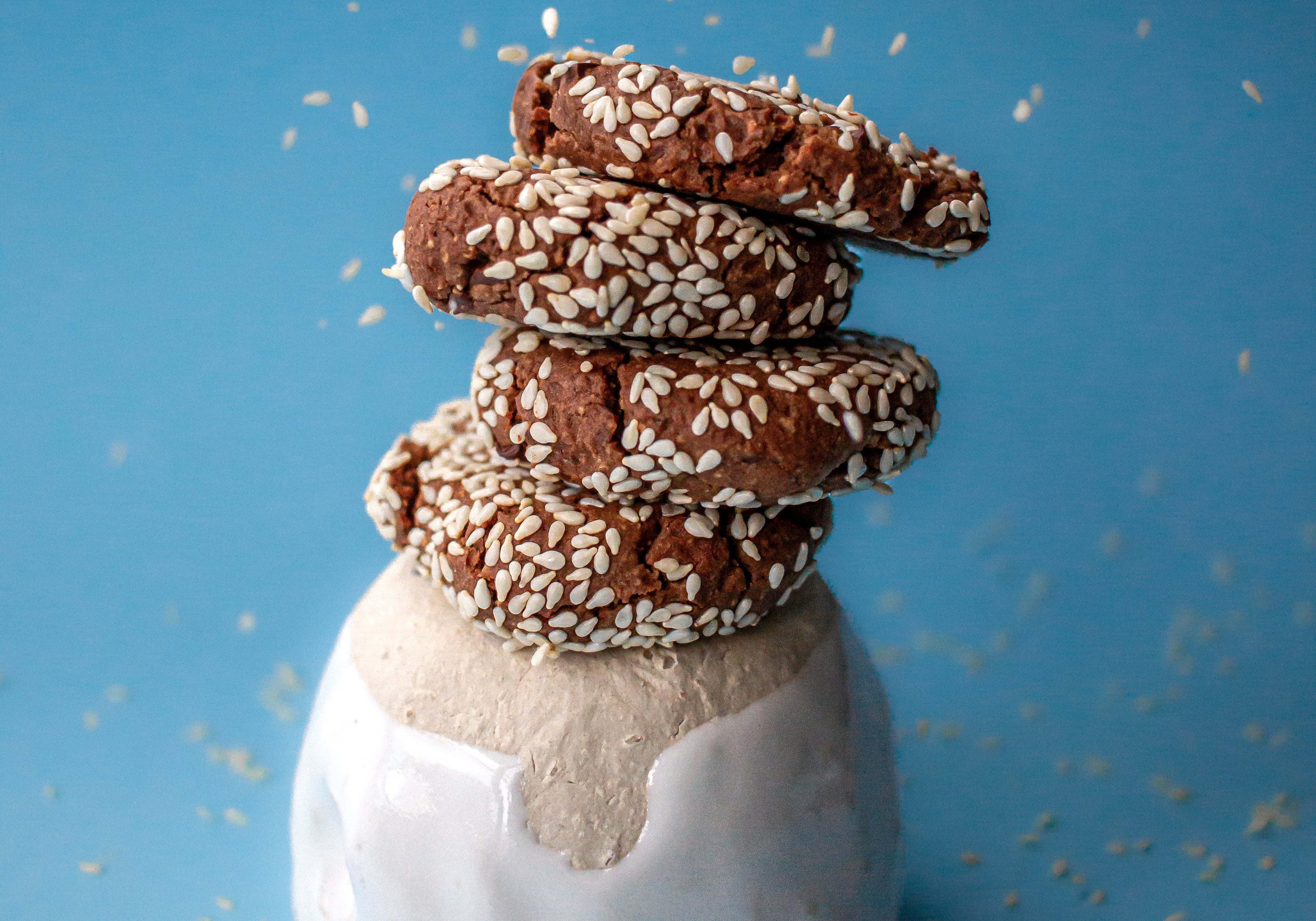 Cacao Bloom Tahini Cookies