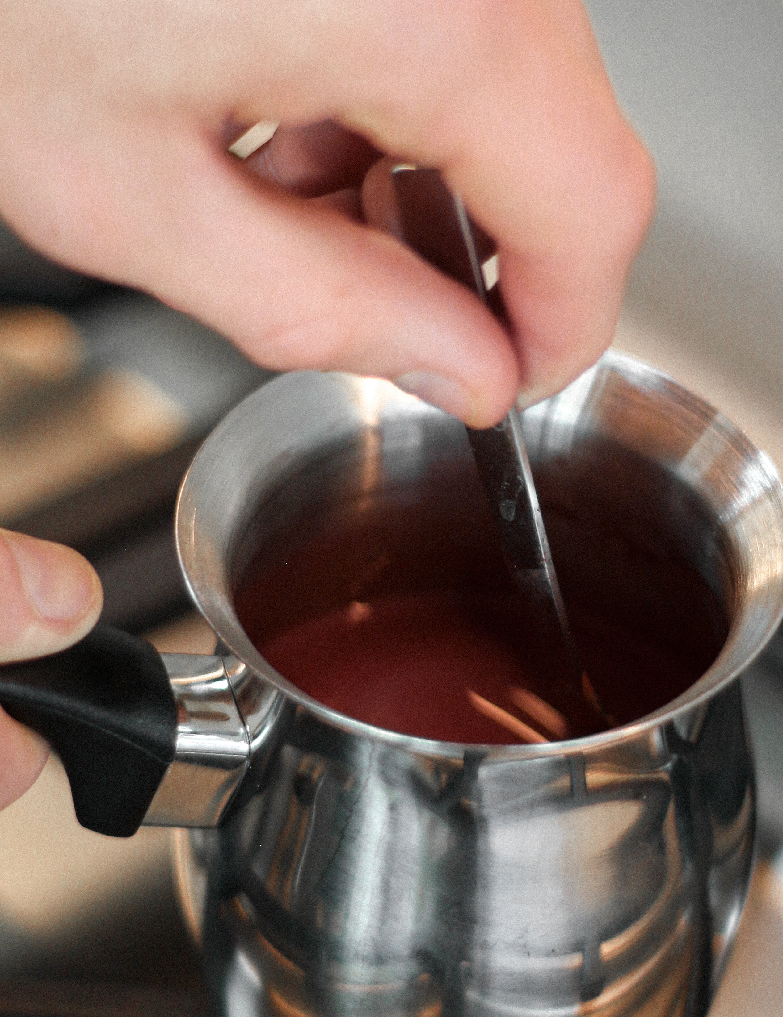 Matcha Set | Metal Brewing Pot With Handle